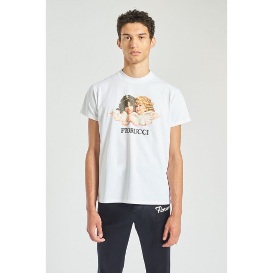 Fiorucci New Products For Sale Angels T-Shirt White