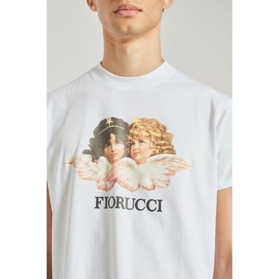 Fiorucci New Products For Sale Angels T-Shirt White
