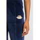 Fiorucci New Products For Sale Angels Patch Velour Joggers Navy