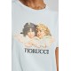 Fiorucci New Products For Sale Angels T-Shirt Pale Blue