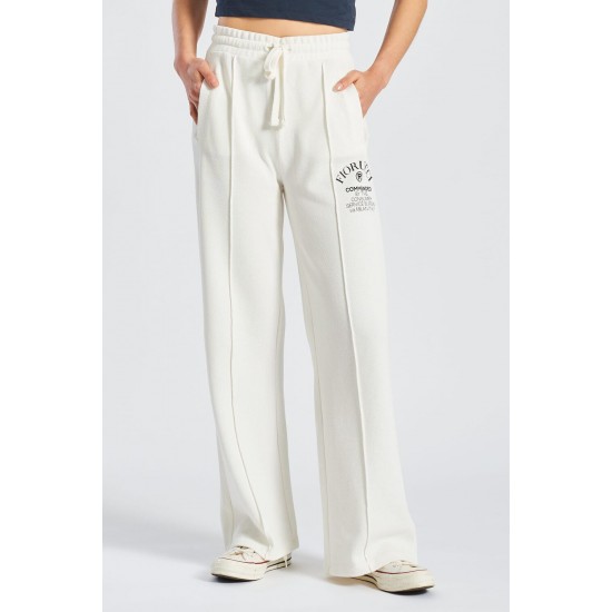 Fiorucci New Products For Sale Commended Wide Legged Joggers White