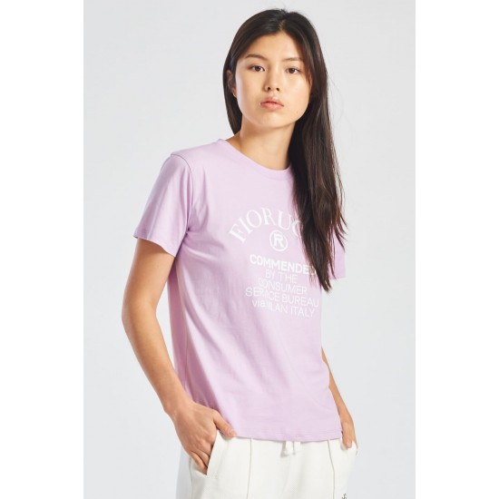 Fiorucci New Products For Sale Commended T-Shirt Lilac