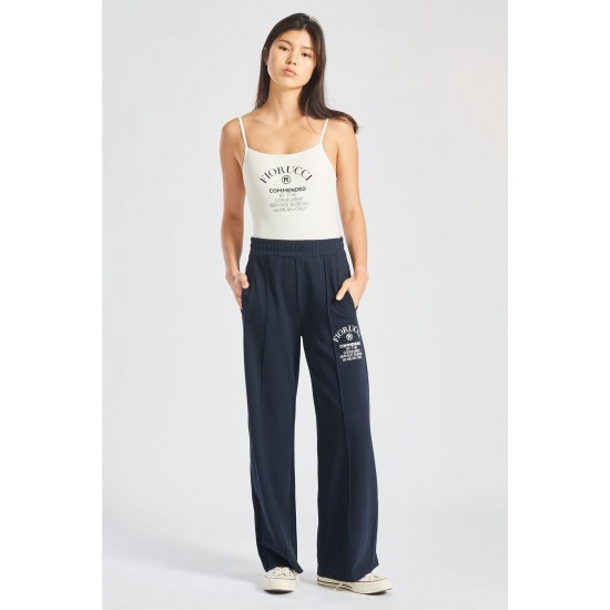 Fiorucci New Products For Sale Commended Wide Legged Joggers Navy