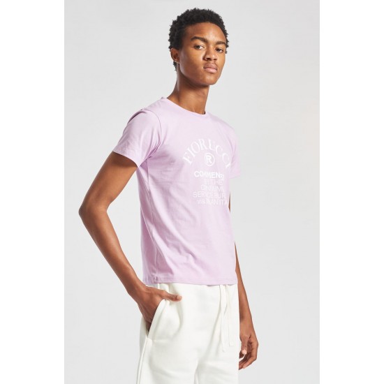 Fiorucci New Products For Sale Commended T-Shirt Lilac