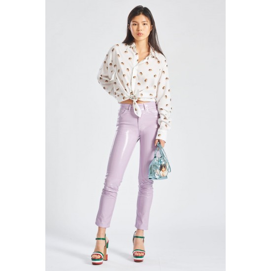 Fiorucci New Products For Sale Yves Vinyl Trousers Lilac