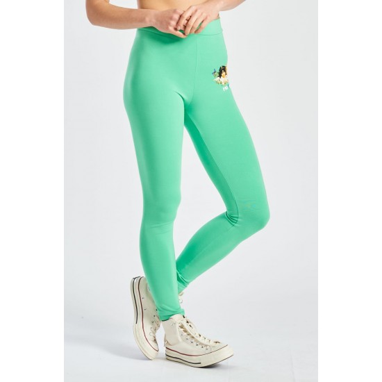 Fiorucci New Products For Sale Woodland Angels Leggings Green