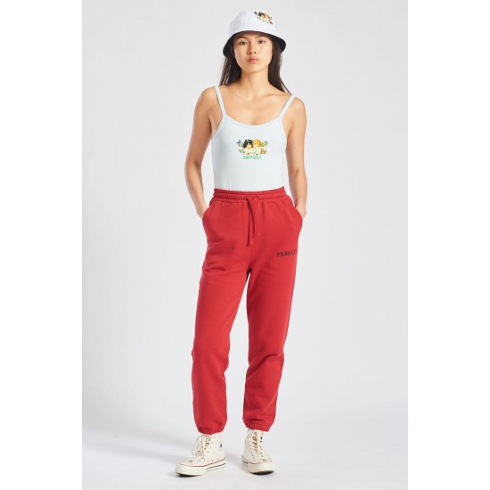 Fiorucci New Products For Sale Angels Joggers Berry Red