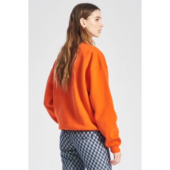 Fiorucci New Products For Sale Angels Sweatshirt Orange