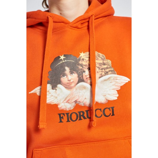 Fiorucci New Products For Sale Angels Hoodie Orange
