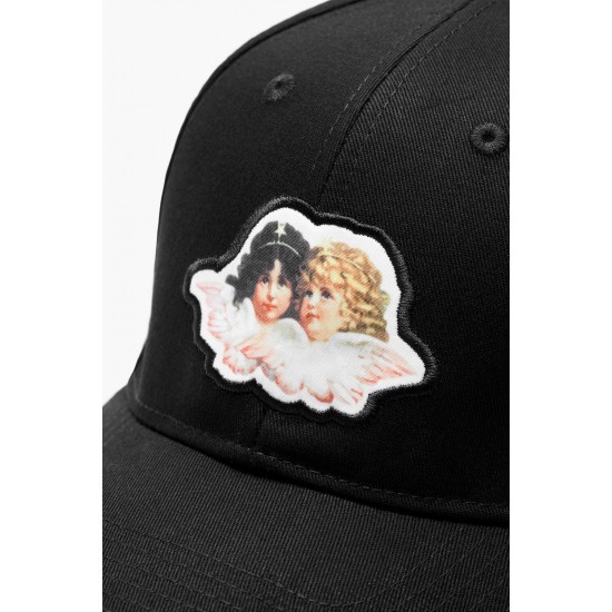 Fiorucci New Products For Sale Angel Logo Cap Black