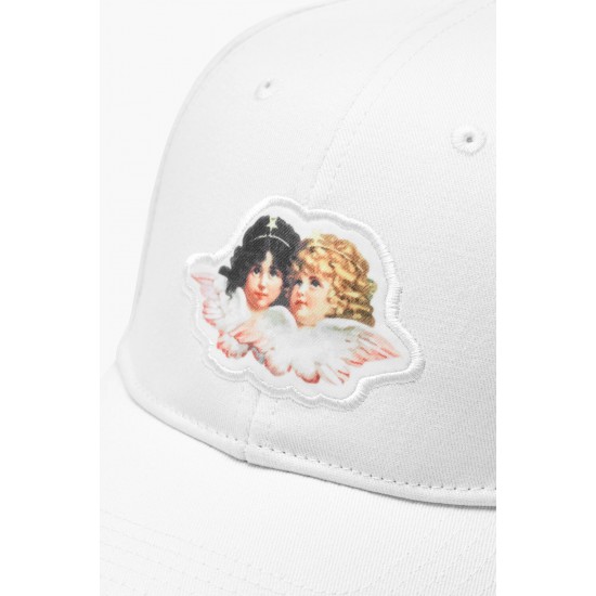 Fiorucci New Products For Sale Angel Logo Cap White