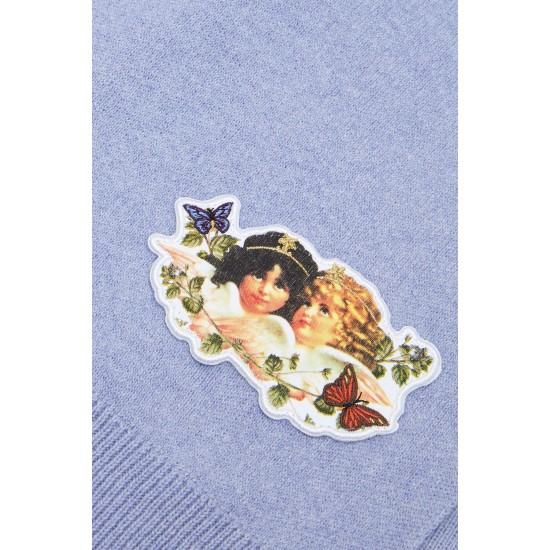 Fiorucci New Products For Sale Woodland Angel Scarf Lilac