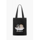 Fiorucci New Products For Sale Enchanted Angels Tote Bag Black