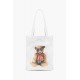 Fiorucci New Products For Sale Teddy Bear Tote Bag White