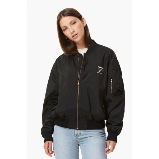 Fiorucci New Products For Sale Lou Bomber Jacket Black