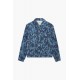 Fiorucci New Products For Sale Unisex All Over Print Nico Jacket Blue