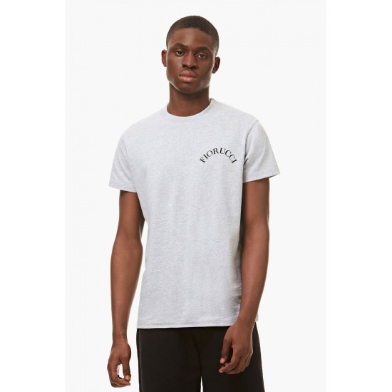Fiorucci New Products For Sale Logo T-Shirt Grey