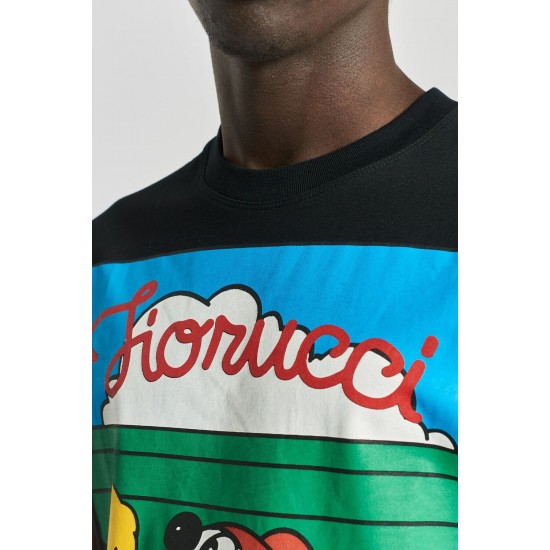 Fiorucci New Products For Sale Ice Cream T-Shirt Black