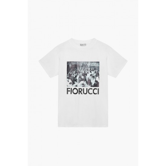 Fiorucci New Products For Sale Club T-Shirt White