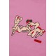 Fiorucci New Products For Sale Free Love T-Shirt Pink
