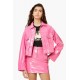 Fiorucci New Products For Sale Berty Vinyl Jacket Hot Pink