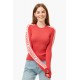 Fiorucci New Products For Sale Rib Logo Tape Sweater Red