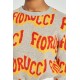 Fiorucci New Products For Sale Wavy Logo Knit Jumper Grey