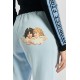 Fiorucci New Products For Sale Angel Patch Jogger Pale Blue