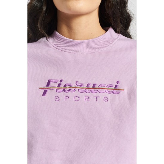 Fiorucci New Products For Sale Fiorucci Sport Crop Sweatshirt Lilac