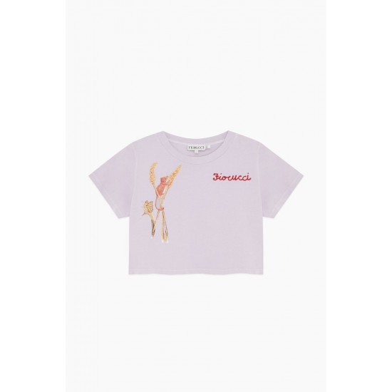 Fiorucci New Products For Sale Woodland Mouse T-Shirt Lilac