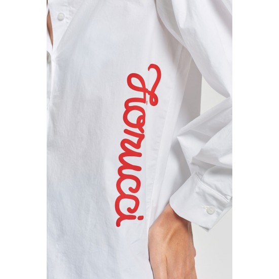 Fiorucci New Products For Sale Puffy Sleeve Shirt White