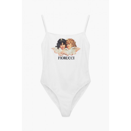 Fiorucci New Products For Sale Angels Swimsuit White