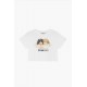 Fiorucci New Products For Sale Angels Crop T-Shirt White