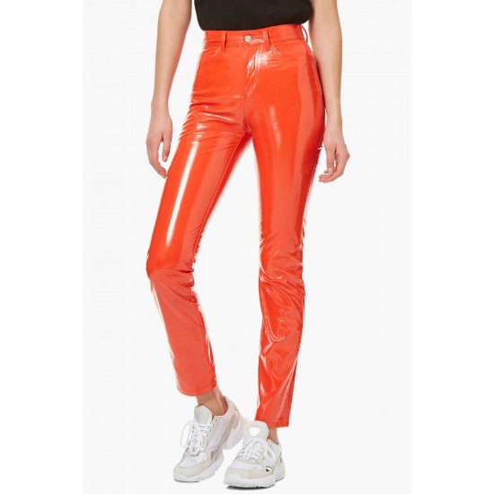 Fiorucci New Products For Sale Yves Vinyl Trouser Orange